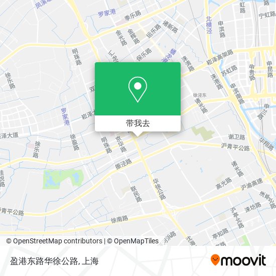 盈港东路华徐公路地图