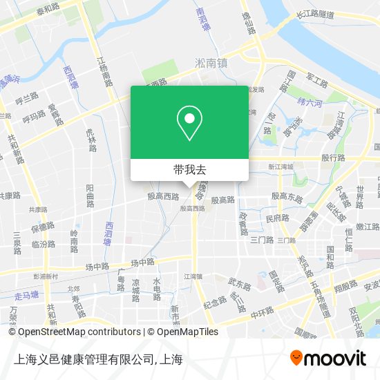 上海义邑健康管理有限公司地图