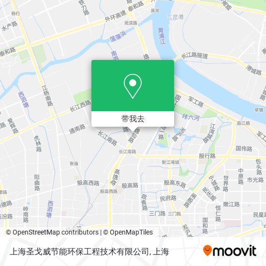上海圣戈威节能环保工程技术有限公司地图