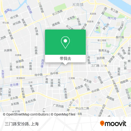 三门路安汾路地图