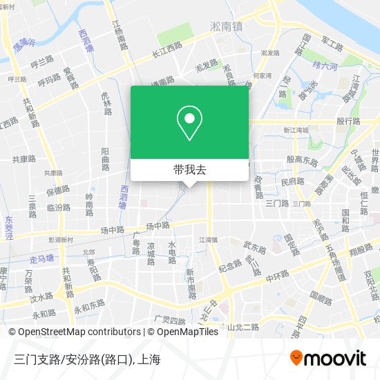 三门支路/安汾路(路口)地图