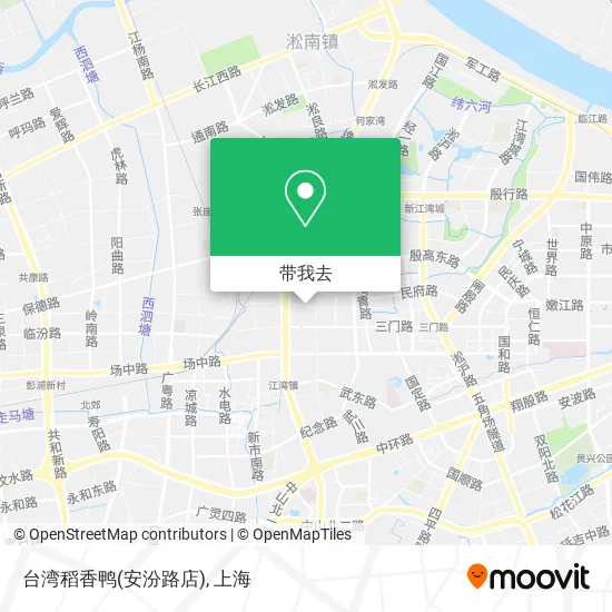 台湾稻香鸭(安汾路店)地图