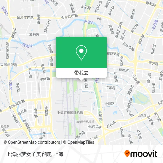 上海丽梦女子美容院地图