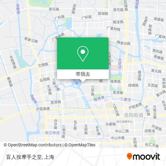 盲人按摩手之堂地图