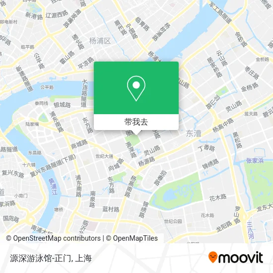 源深游泳馆-正门地图