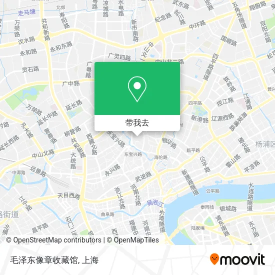 毛泽东像章收藏馆地图