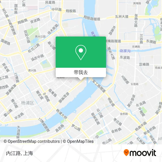 内江路地图