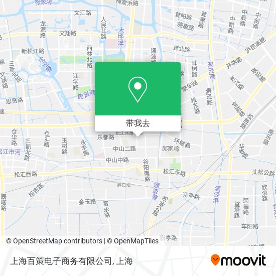 上海百策电子商务有限公司地图