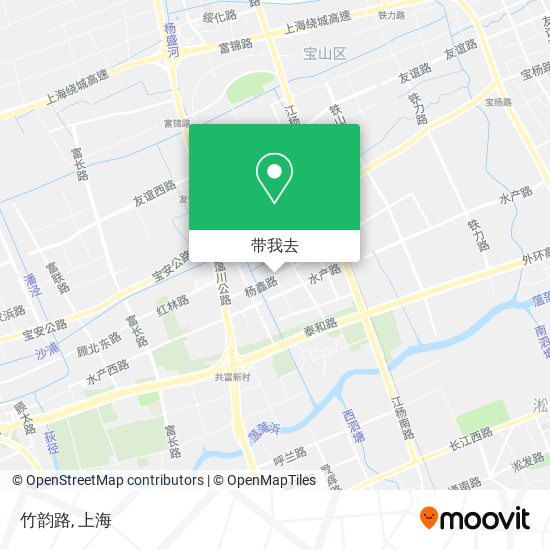 竹韵路地图
