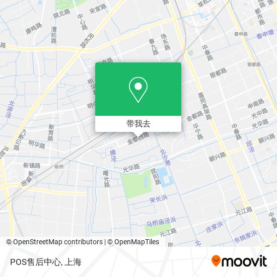 POS售后中心地图