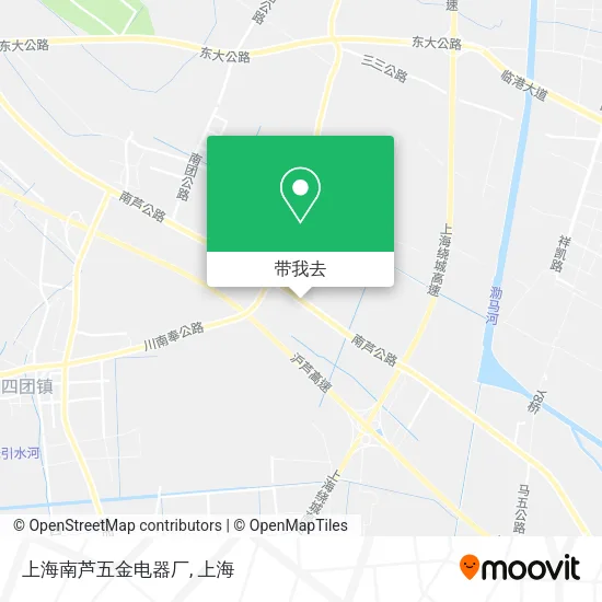 上海南芦五金电器厂地图