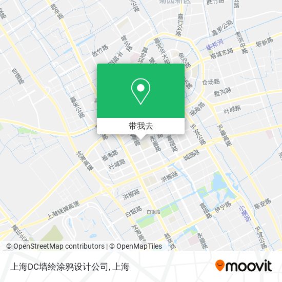 上海DC墙绘涂鸦设计公司地图