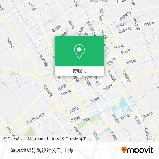 上海DC墙绘涂鸦设计公司地图