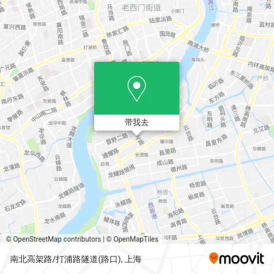 南北高架路/打浦路隧道(路口)地图