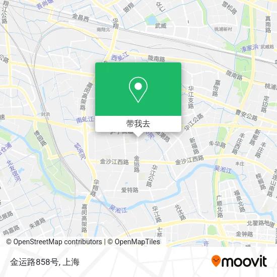 金运路858号地图