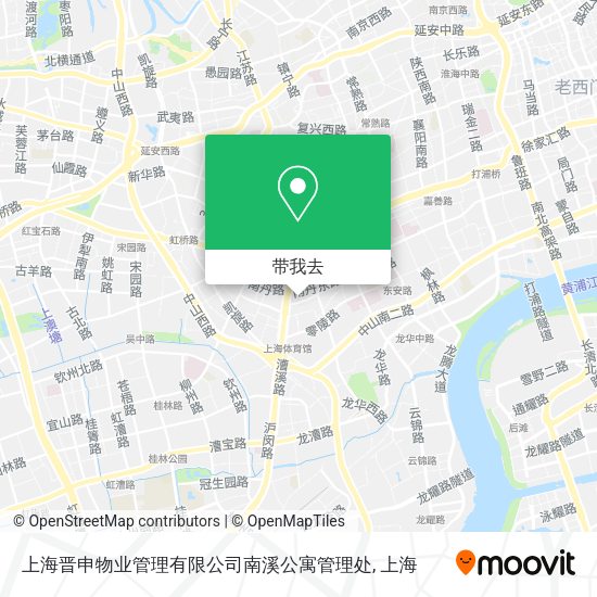 上海晋申物业管理有限公司南溪公寓管理处地图