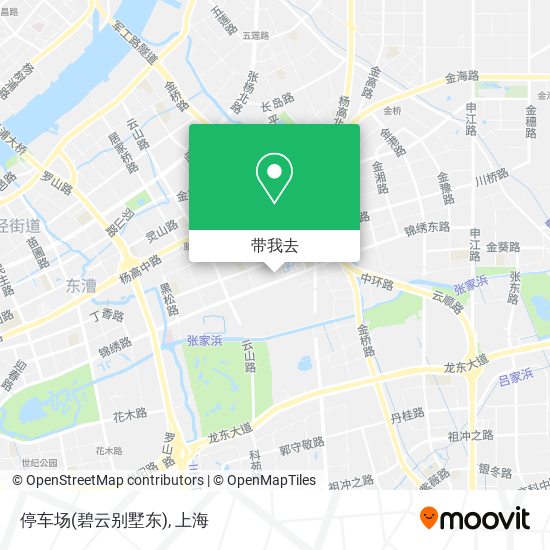 停车场(碧云别墅东)地图
