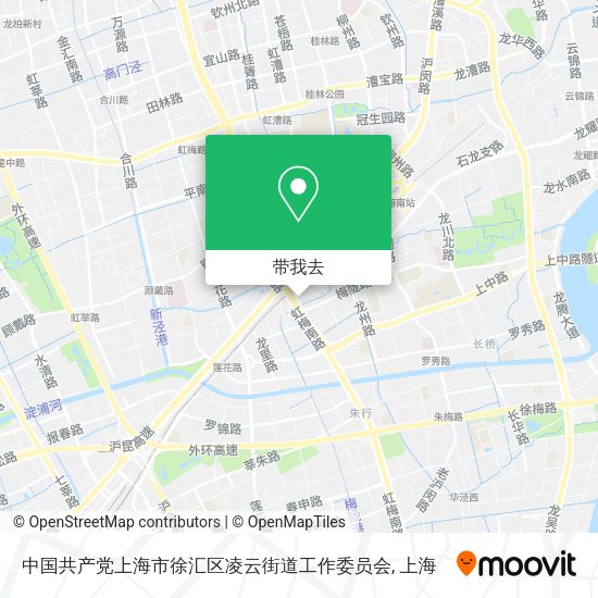 中国共产党上海市徐汇区凌云街道工作委员会地图