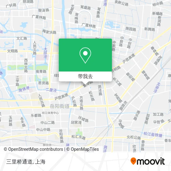 三里桥通道地图