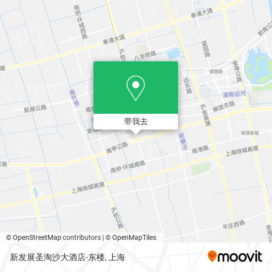 新发展圣淘沙大酒店-东楼地图
