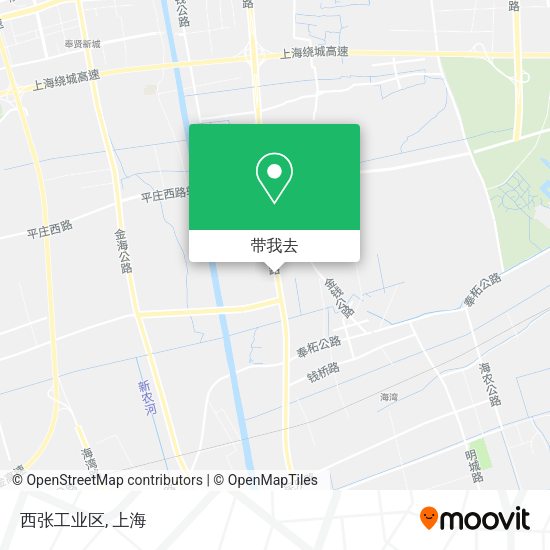 西张工业区地图