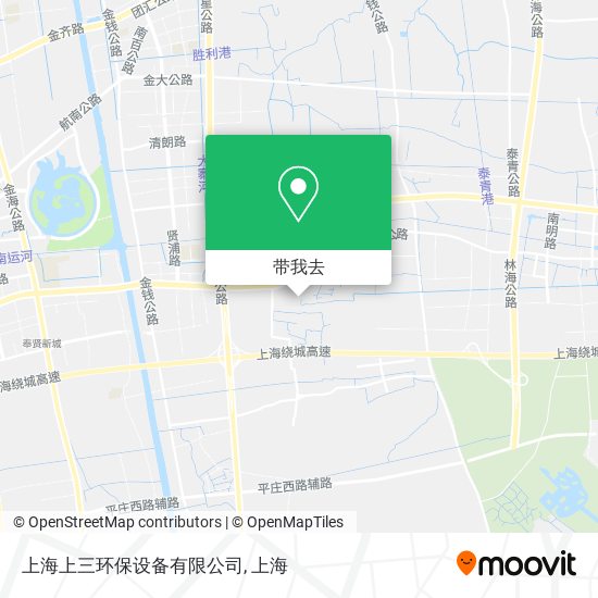 上海上三环保设备有限公司地图