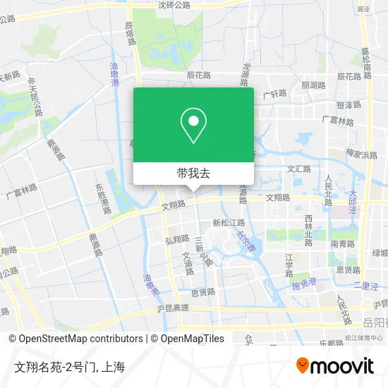 文翔名苑-2号门地图