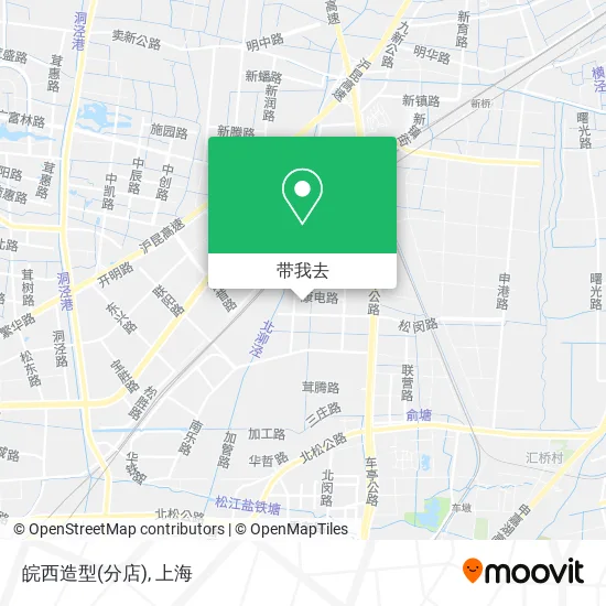 皖西造型(分店)地图