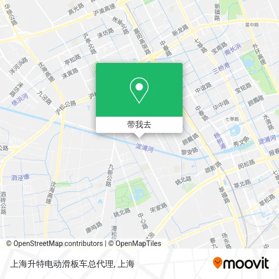 上海升特电动滑板车总代理地图