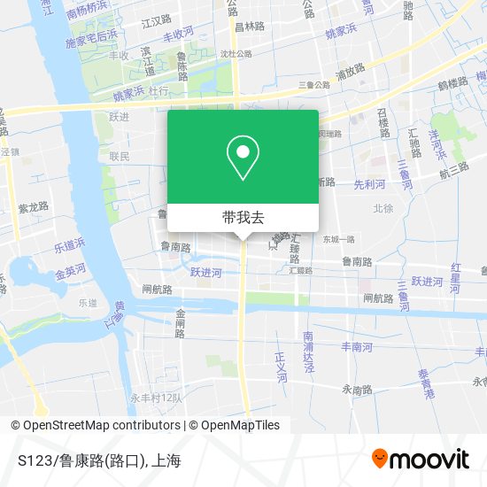 S123/鲁康路(路口)地图