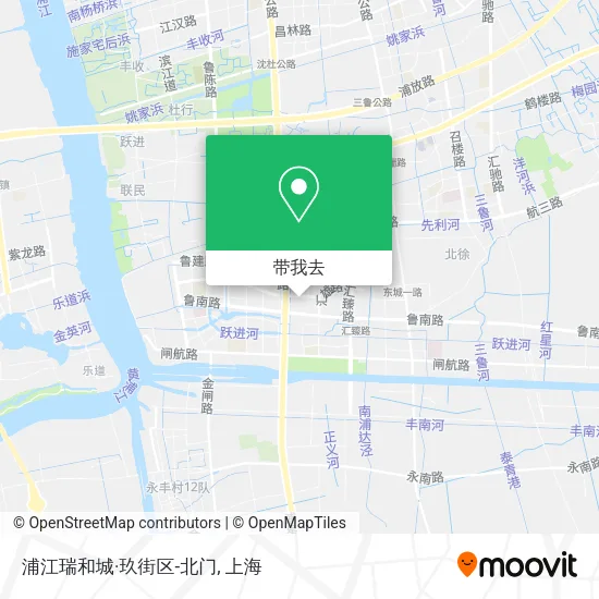 浦江瑞和城·玖街区-北门地图