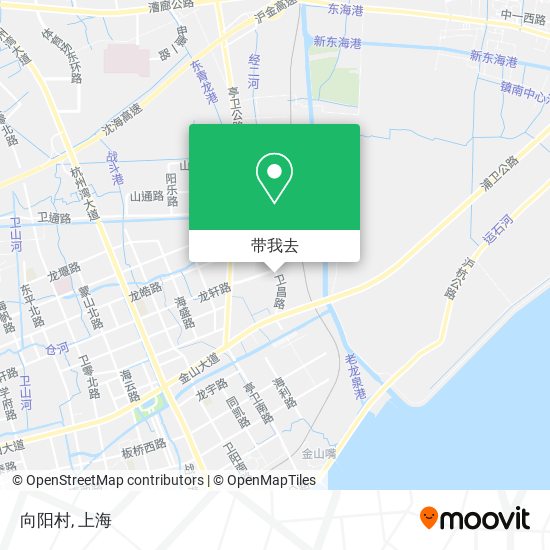 向阳村地图