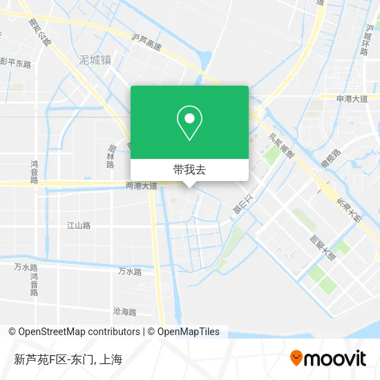 新芦苑F区-东门地图