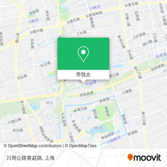 川周公路黄赵路地图