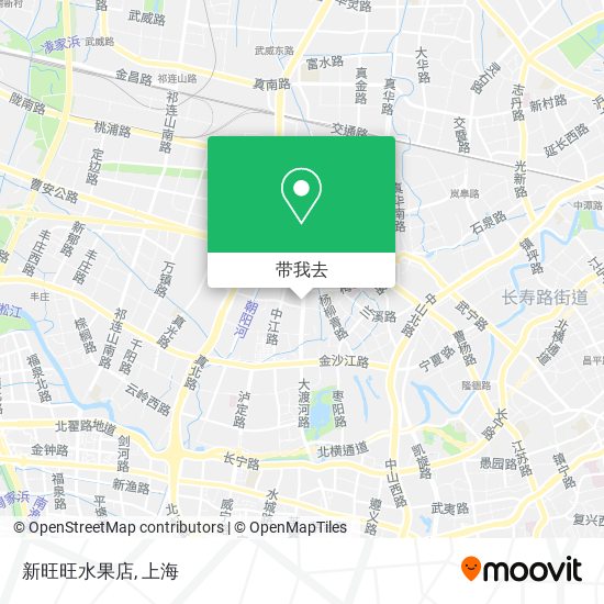 新旺旺水果店地图