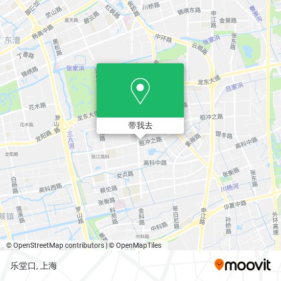 乐堂口地图