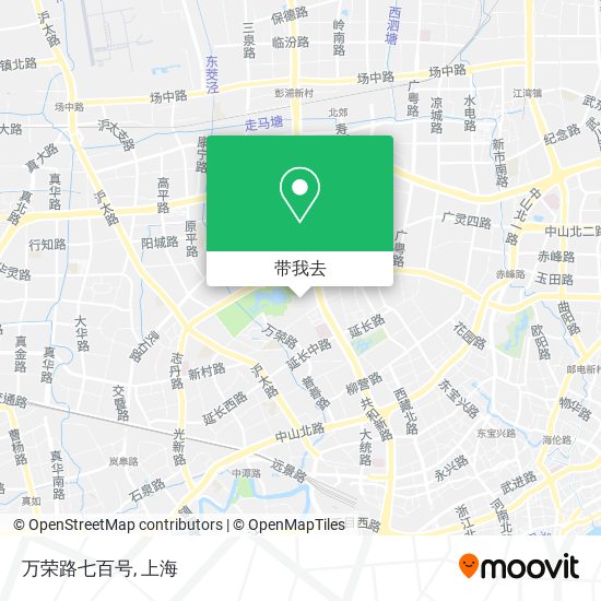 万荣路七百号地图