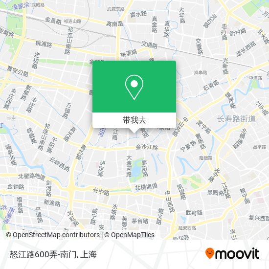 怒江路600弄-南门地图