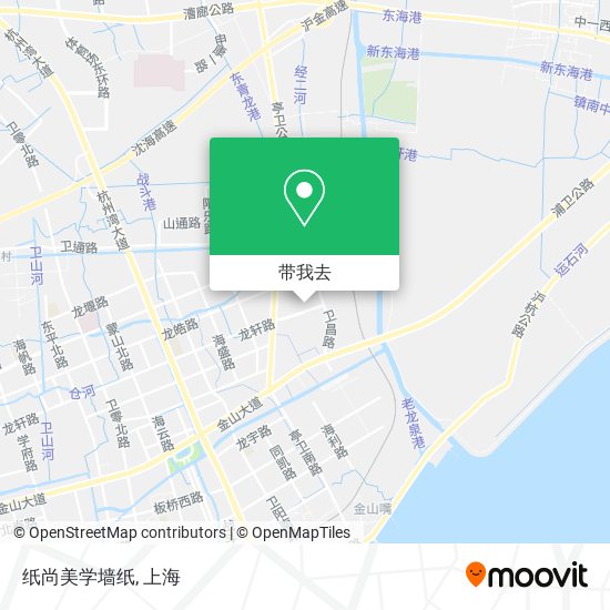 纸尚美学墙纸地图