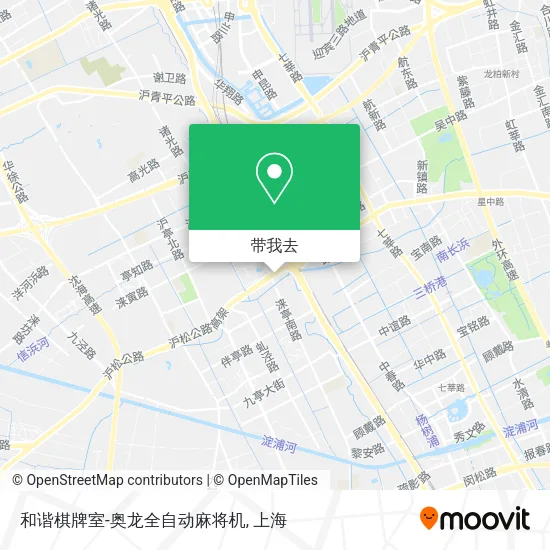 和谐棋牌室-奥龙全自动麻将机地图