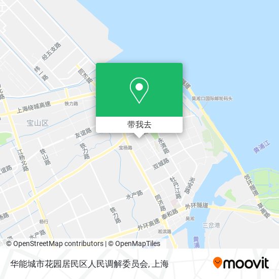 华能城市花园居民区人民调解委员会地图