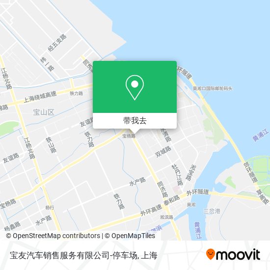 宝友汽车销售服务有限公司-停车场地图