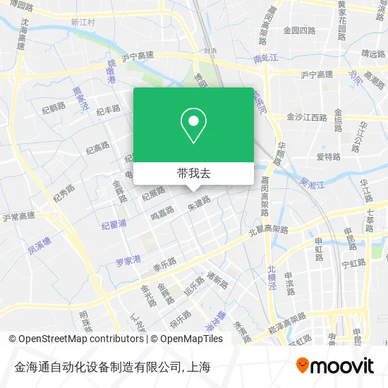 金海通自动化设备制造有限公司地图