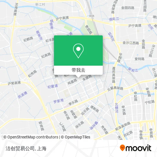 洁创贸易公司地图