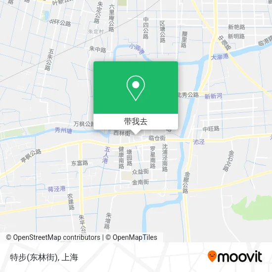 特步(东林街)地图