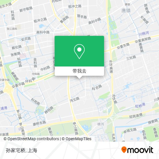 孙家宅桥地图