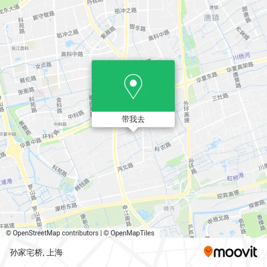 孙家宅桥地图