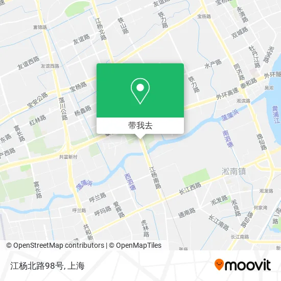 江杨北路98号地图