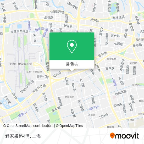 程家桥路4号地图