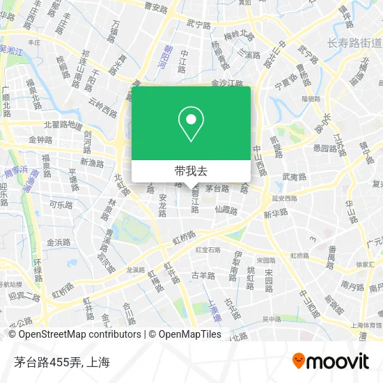茅台路455弄地图